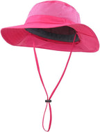 Mesh Sun Hat Wide Brim Fishing Hat with Neck Flap Sun Hat for Men Women