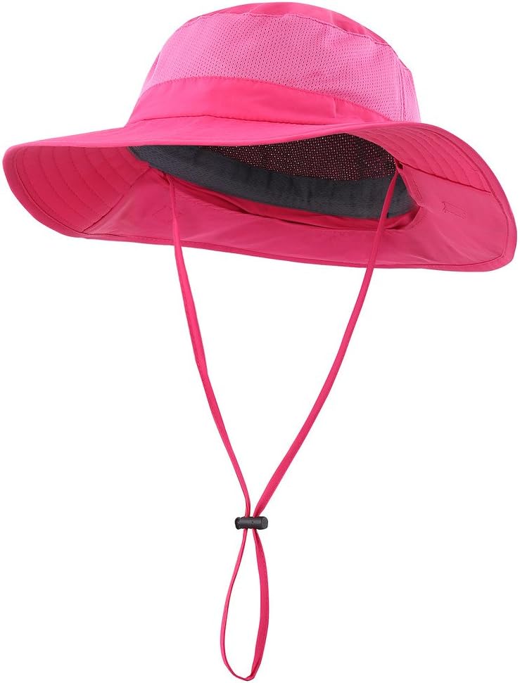 Mesh Sun Hat Wide Brim Fishing Hat with Neck Flap Sun Hat for Men Women