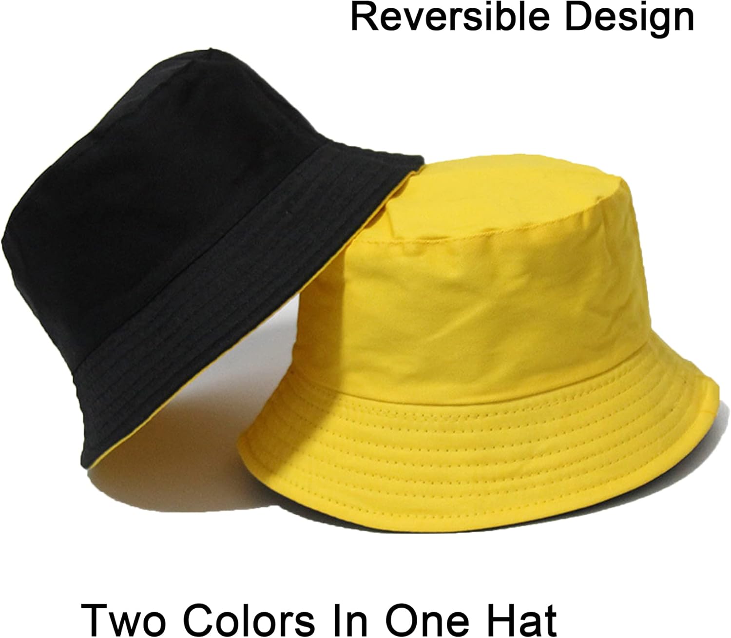 Bucket Hat for Women Men Cotton Summer Sun Beach Fishing Cap